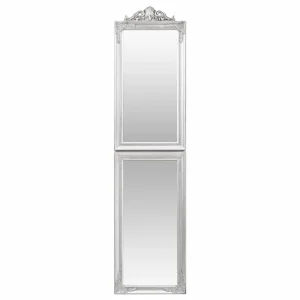 soldes luxe VidaXL Miroir Sur Pied Argenté 40×160 Cm 9